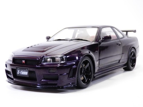 Nissan skyline gtr r34 violet - skyline,