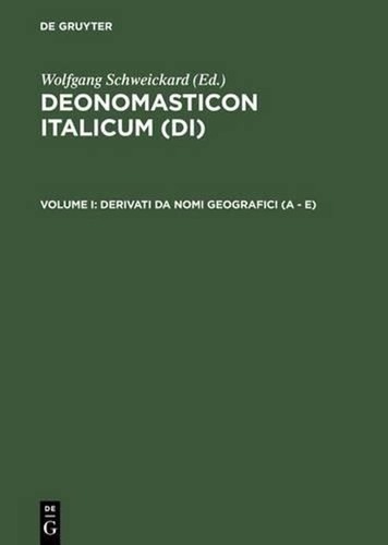 Derivati nomi geografici a - nomi,
