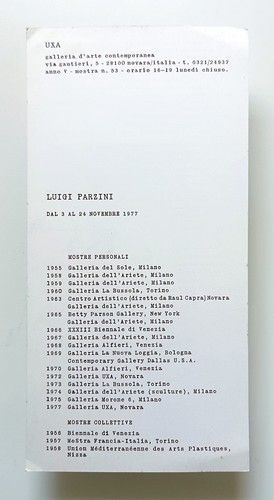 Luigi parzini galleria uxa - galleria,