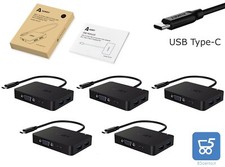 PACK 5 Usb Type-C Hub 4 USB