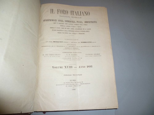Foro italiano - il,