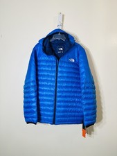 Giacca trapuntata con cappuccio The North Face Terra Peak Pertex blu eroe nuova con etichette XXL $240,00