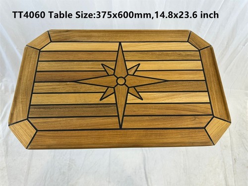 Tavolo barca rettangolare teak - rettangolare,