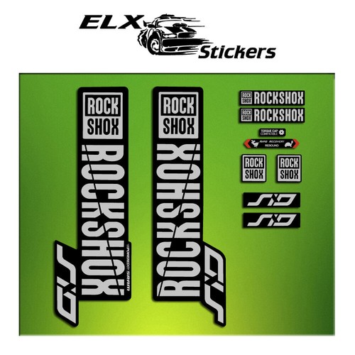 Adesivi rock shox sid - rock,