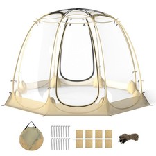 Tenda da campeggio trasparente
