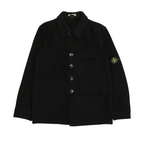 Giacca trench lana stone - trench,