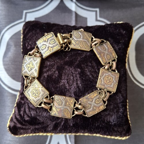 Bracciale damascato vintage - damascato,