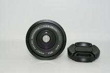 Porst  macro weitwinkel MC 35 mm f 2.8, m42 mount, tappi.