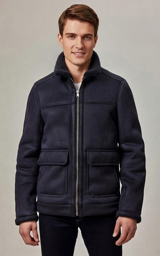 Giubbotto uomo blu - , scuro