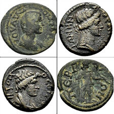 LOTTO MYSIA PERGAMUN AE: Claudio e Giulia Domna. AE 16 e AE 19