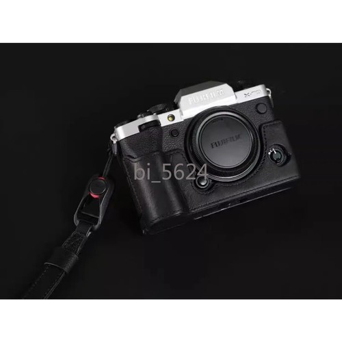 Custodia fotocamera vera pelle