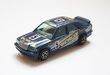 BURAGO MERCEDES 190 E Modellino Scala 1:43 Racing Anni 80 90 VINTAGE Macchinine