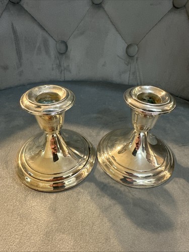 Coppia portacandele vintage - portacandele,