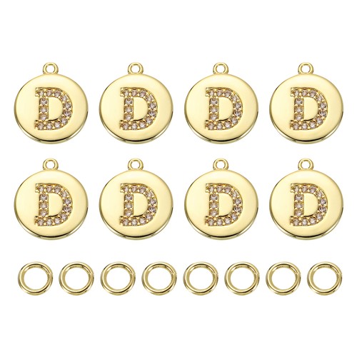 Pcs for letter charm - for, round