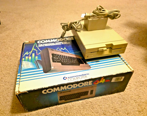 Commodore computer box - computer,