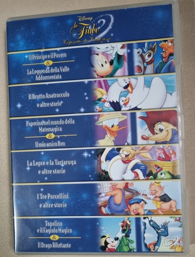 Dvd fiabe cofanetto da - fiabe,