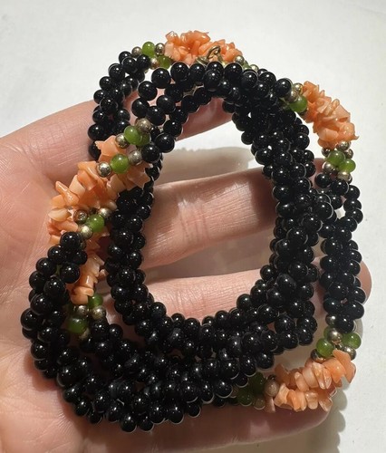 Collana vintage corallo - in,