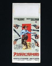 SETTE 7 STRADE AL TRAMONTO locandina poster Seven Ways from Sundown Western AU15