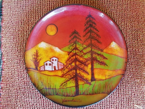 Piatto collezione paesaggio - da,