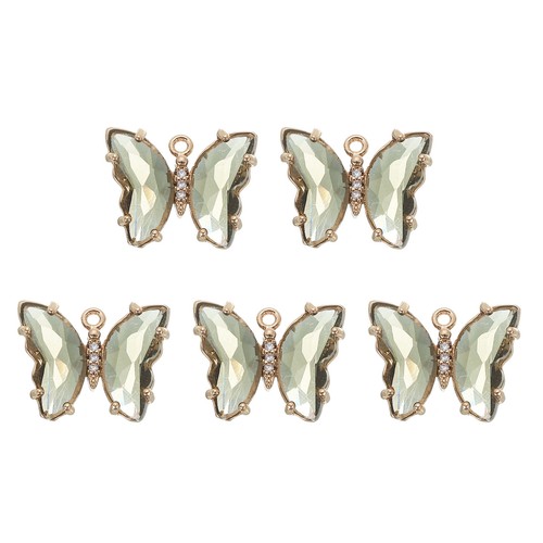 Pcs charm farfalla oro - 5,