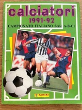 album panini 1991 1992, album