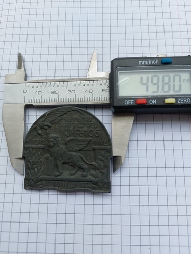 Ww1 kappenabzeichen 106 - ww1, ir