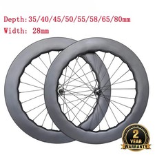 Set ruote carbonio disco - set,
