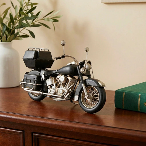 Figurina moto roadster nera - figurina,