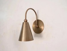Applique da parete in ottone