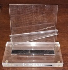 ESPOSITORE PUBBLICITARIO PARKER IN PLEXIGLASS 19.5 X 19 CM CVL