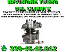 TURBINA TURBOCOMPRESSORE T25 466974 FIAT DUCATO IVECO DAILY 2.5 TDI REVISIONATO 