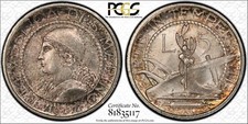SAN MARINO 1937-R  5 LIRE