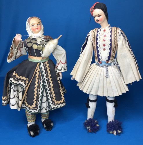 Costume folk greco vintage