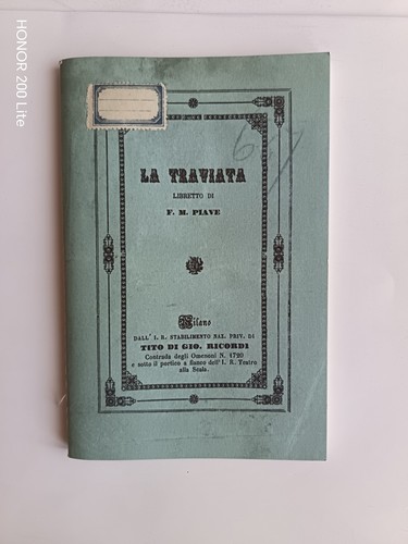 Traviata libretto piave - traviata,