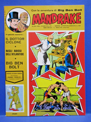 Mandrake cronologica spada - mandrake,