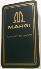 MARGI -  CERTIFICATO DI