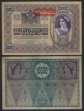 Austria 10000 corone 1918