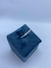 #23 - Veretta 7diamanti Oro Bianco 18kt e Diamanti 0.21ct