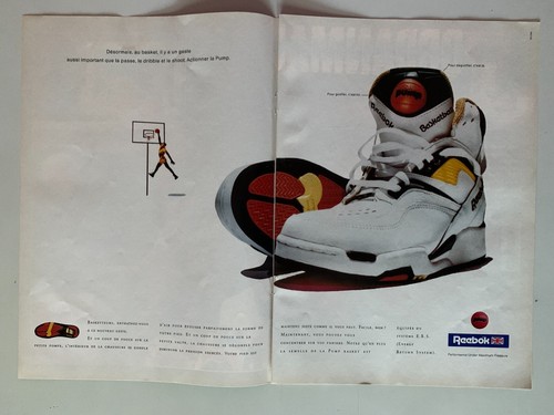Publicite 1991 sneakers - publicite,
