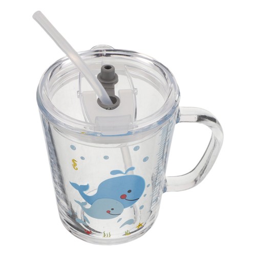 Bicchiere con cannuccia - bicchiere, tazze