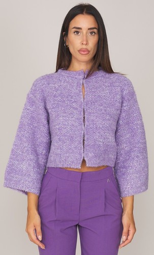 Giacca corta maglia twinset - corta,