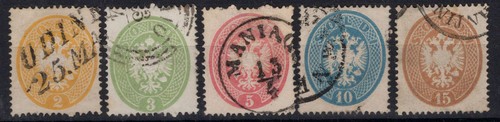 Asi lombardo veneto 1863 serie - asi,