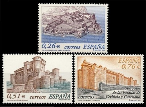 Spagna 3986 2003 castelli - spagna,