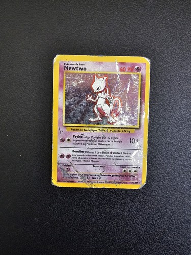 Carte pokémon mewtwo 102 - carte,