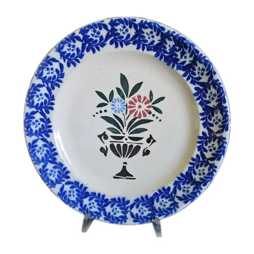 Piatto antico maiolica xix - piatto,