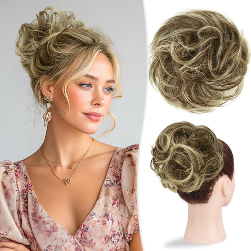 Grande chignon finto - grande,