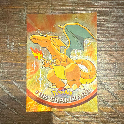 Topps charizard foil - topps, tv