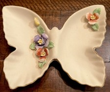 Vintage Capodimonte Butterfly