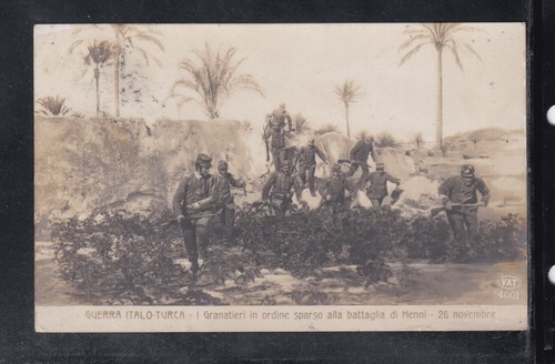 Cartolina guerra italo - italo, turca