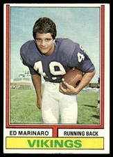 1974 Topps Ed Marinaro Rookie